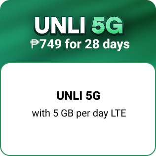 UNLI 5G w/ NSD 749